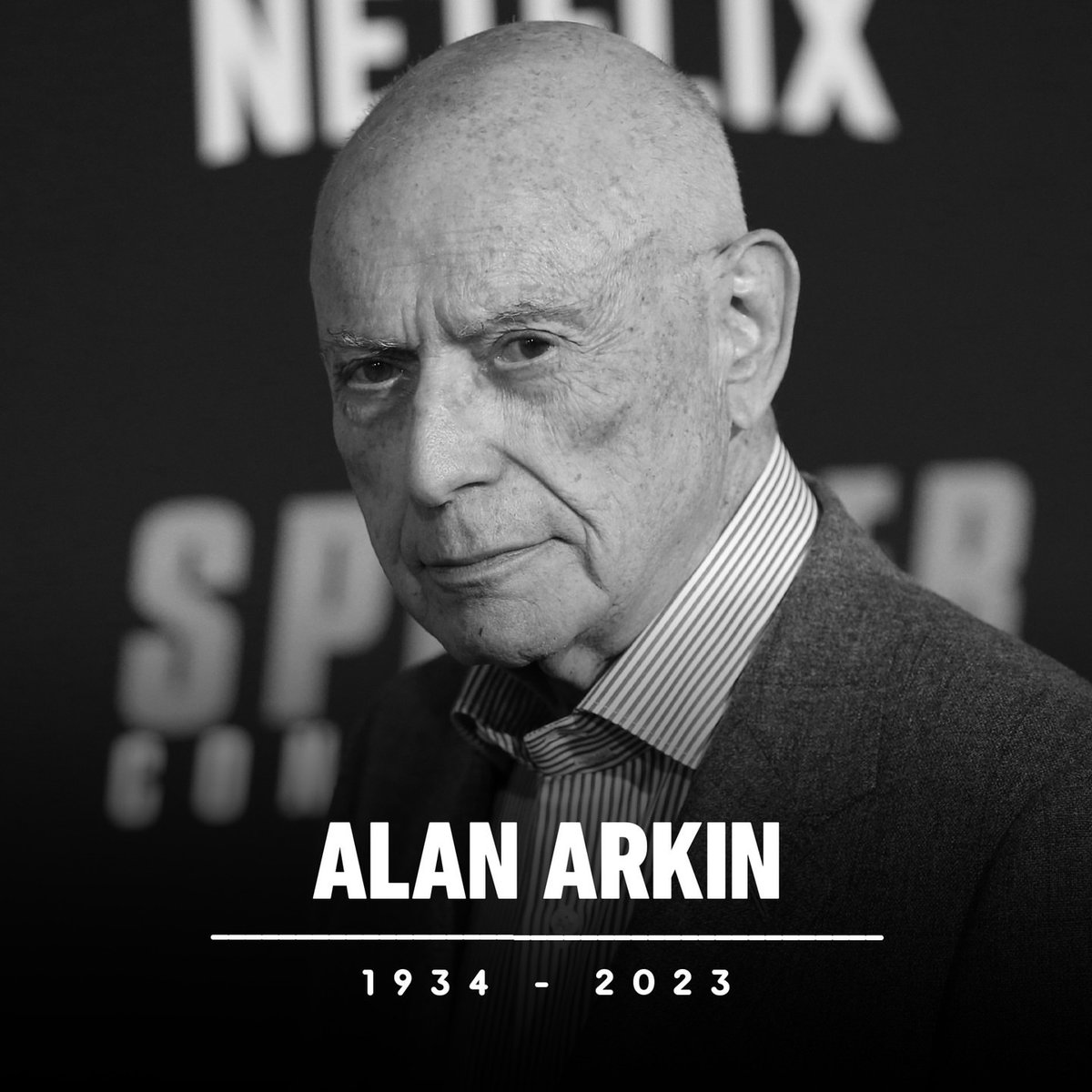 #AlanArkin, actor ganador del #Oscar conocido por sus roles en 'Edward Scissorhands', Little Miss Sunshine y Argo, ha muerto a la edad de 89 años. #RIP 🙏