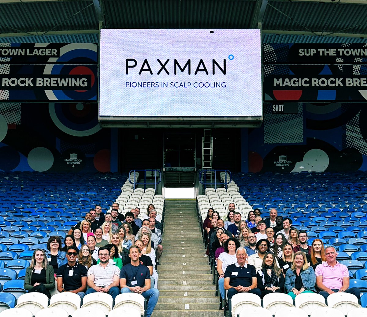 RichPaxman's tweet photo. What a fantastic day of @scalpcooling team building with our UK and International Teams! We just missed our US, Canadian and Singapore colleagues! Thank you so much @HowarthsLaw for organising a great day! You were all brilliant! #Team #Thankyou https://t.co/u8CZyocQNy