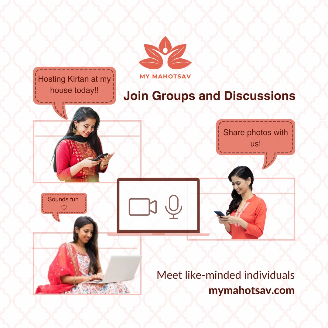 Join groups that align with your interests and dive into meaningful conversations with fellow enthusiasts.

#JoinTheConversation #CommunityEngagement #GroupDiscussions #ConnectWithPeers #IdeasAndInsights #spiritual #mymahotsav #community #enlightenment #jointoday