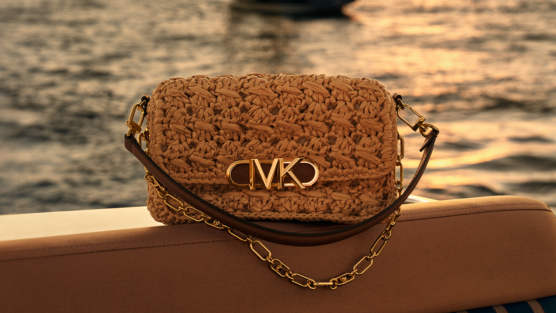 Michael kors raffia bag new arrivals