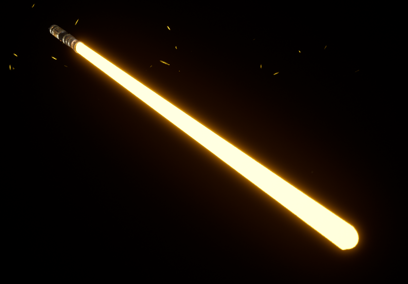 Resuru2's tweet photo. #madewithbladesong The lightsaber was posted before, but the new update that added glowing steel is just simply too awesome. https://t.co/LrJcGCXghd