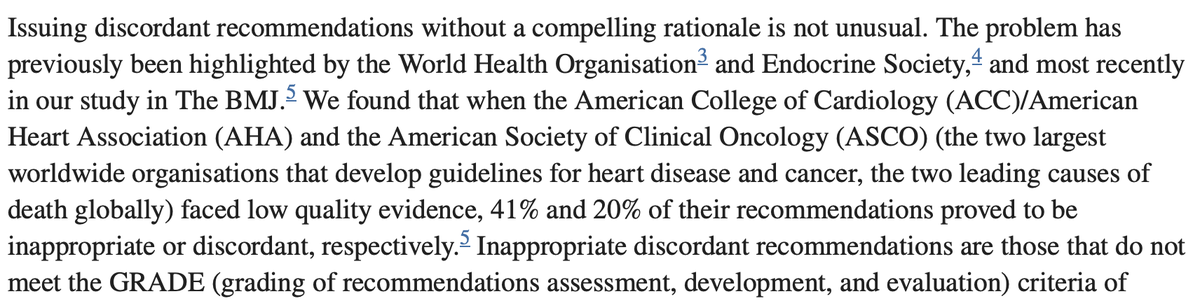 KV_Lily's tweet photo. @cooIer_than_you @SYCK_GOAT @ErinInTheMorn @MattWalshBlog Because "low quality" doesn't mean what it sounds like. It doesn't mean that we can't trust the evidence because it is poor. It means that specific preferred methodologies weren't used. Because they can't be.

41% of cardiac medicine is based on low quality evidence, for example https://t.co/eIQ2ZxcIdO