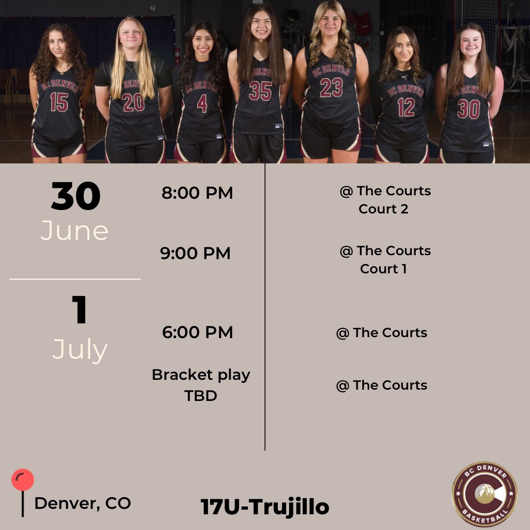 BCDenver_WBB's tweet photo. Whole program is playing today in the Freedom Classic. Here are our schedules! 🏀 https://t.co/TYbAdzaQdI