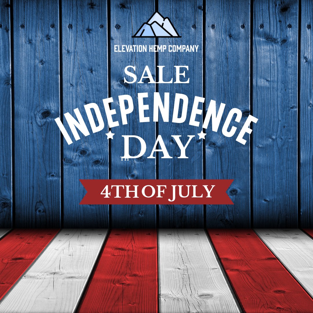 Good morning and happy Friday!  

Our July 4th SALE starts now! 
 
- Gummies 
- Drinks 
- Ice Cream 
- Baked Goods 
- Edibles  

All discounted thru the end of business July 4.  Wishing you all a safe and happy Holiday weekend! 💥✨

#hemp #cbd #sale #july4th #raleigh