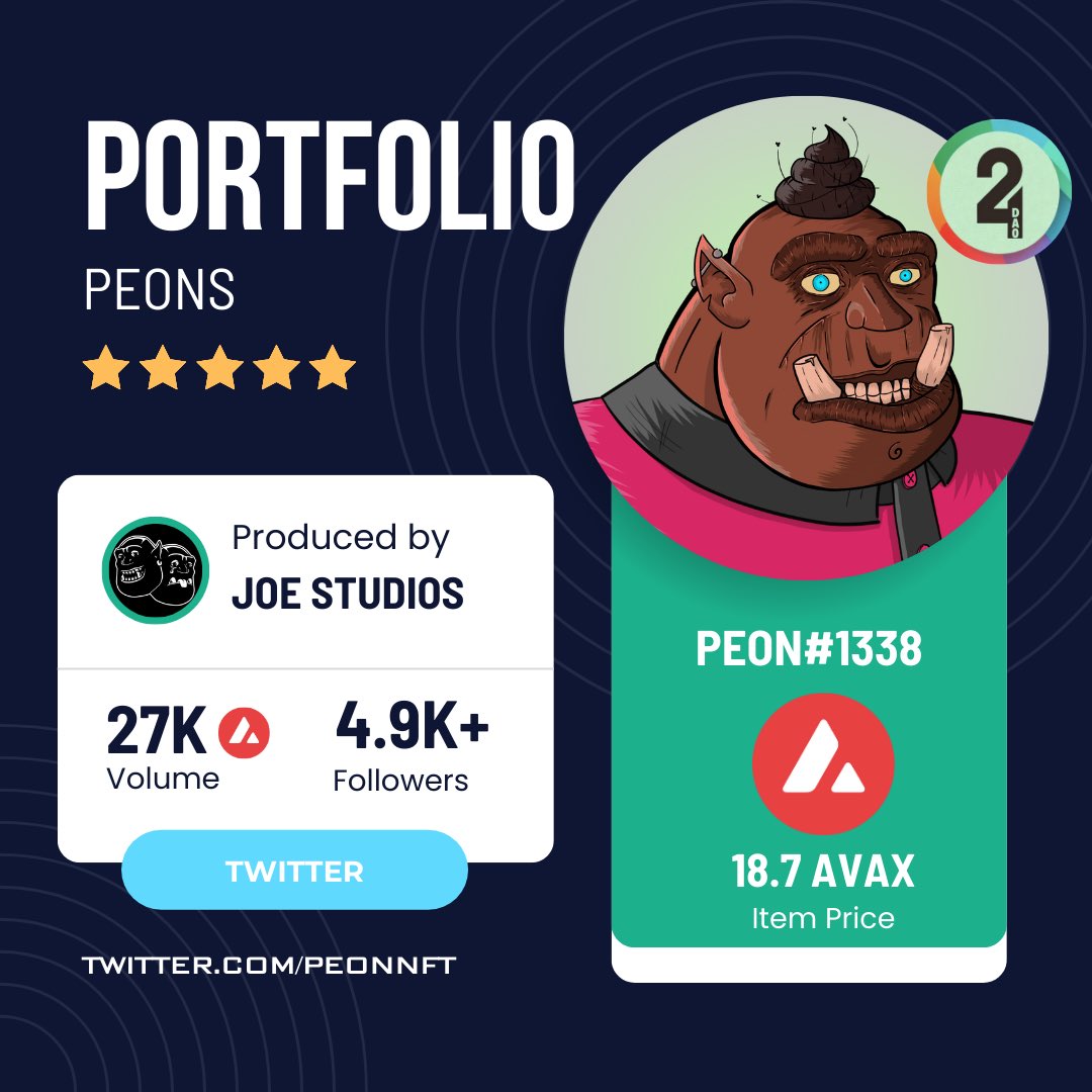 0x24Dao's tweet photo. Transparency is everything. 

Next up in our portfolio is another collection we have @peonnft 

Peons is a unique PP NFT collection inspired by World of Warcraft.

Peons are upgrading on Monday at 4pm UTC!

You wouldn't want to miss it.

Embrace the Peon Mindset. https://t.co/KbyKpMY4pg