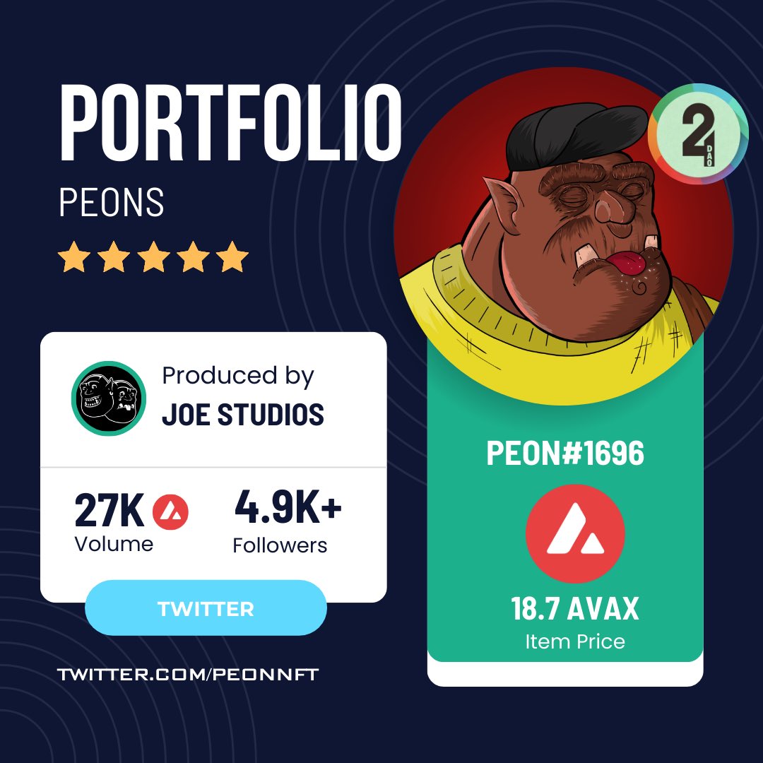 0x24Dao's tweet photo. Transparency is everything. 

Next up in our portfolio is another collection we have @peonnft 

Peons is a unique PP NFT collection inspired by World of Warcraft.

Peons are upgrading on Monday at 4pm UTC!

You wouldn't want to miss it.

Embrace the Peon Mindset. https://t.co/KbyKpMY4pg