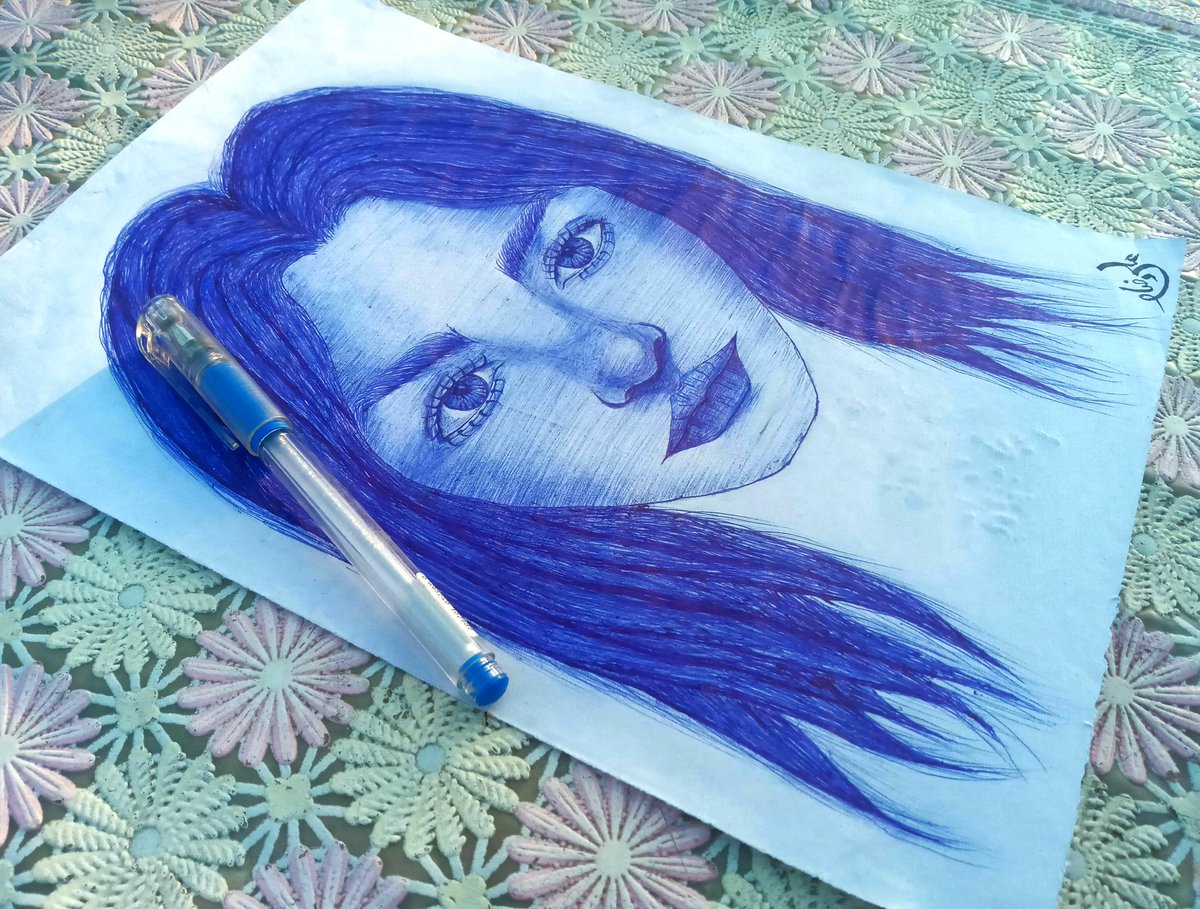 mnsketchmaker's tweet photo. Sketch of a girl with ball pen 🖊.
DM for sketch order .
#post #skech #drawing #dailyart #asthetic #explore #viral #art  #beauty #peace #girl #painting #ballpen #artwork https://t.co/FGpso9YVp1