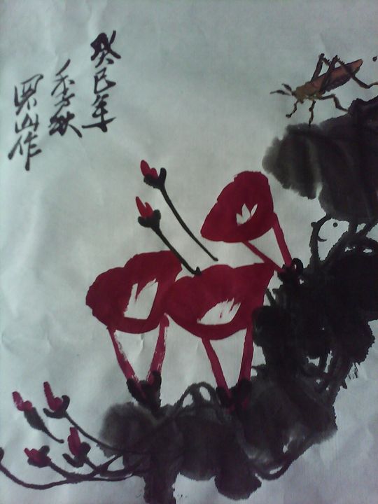 yafurui's tweet photo. Art of the Day: "Chinese painting". Buy at: https://t.co/VFmnSGF3fr https://t.co/kUByNQdpTw
