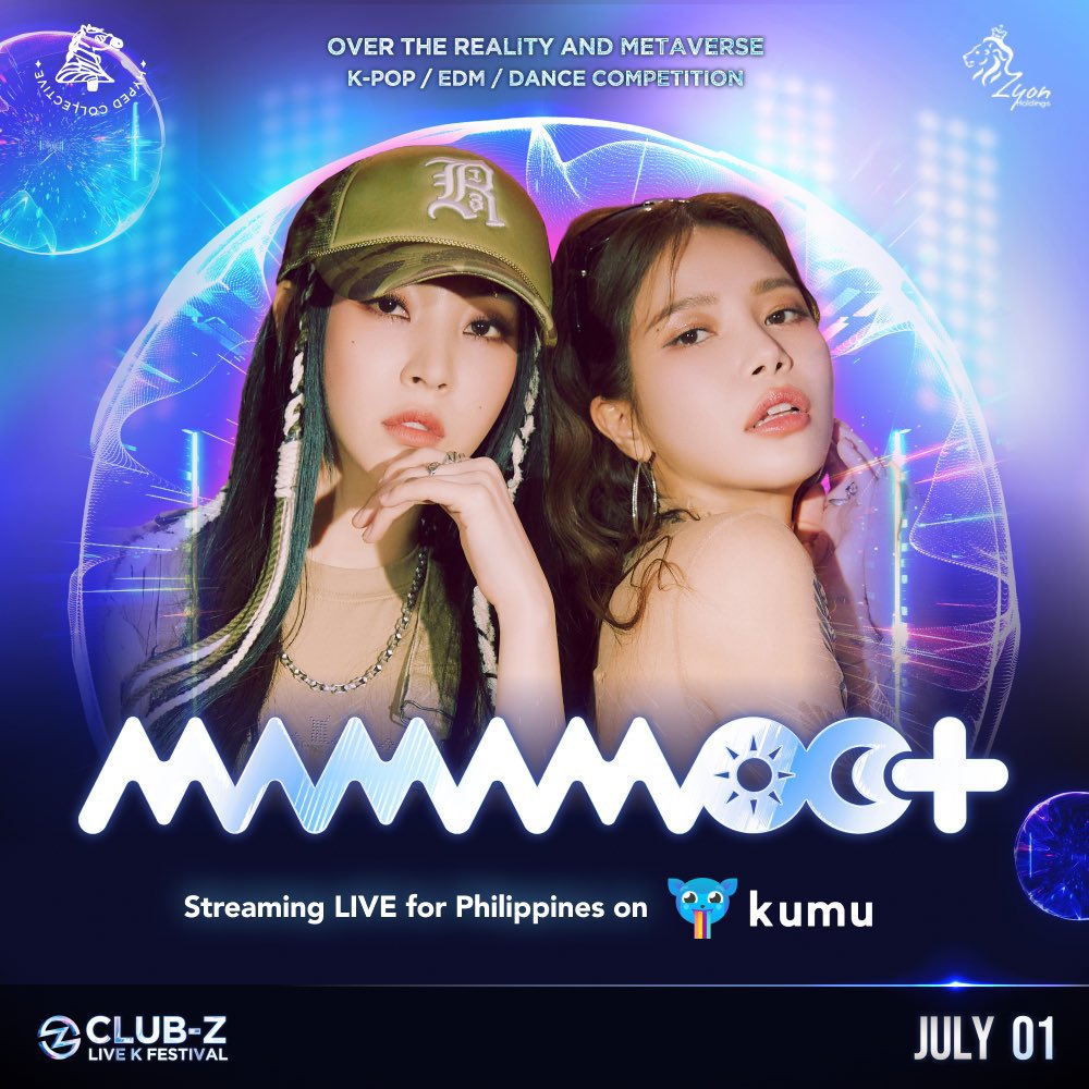 moonsunbr's tweet photo. 🚨 — É AMANHÃ!!Unit Mamamoo+ estará no Festival CLUB Z e seu stage será transmitido ao vivo no app KUMU!

⏰Mamamoo+ se apresentará das 7:15h às 7:45h da manhã(horário de Brasília)

Link para baixar app:
•https://t.co/VUvD7UWCQ4

#MAMAMOOPlus #SOLAR #MOONBYUL #마마무
#솔라 #문별 https://t.co/Imrf3TfjLO