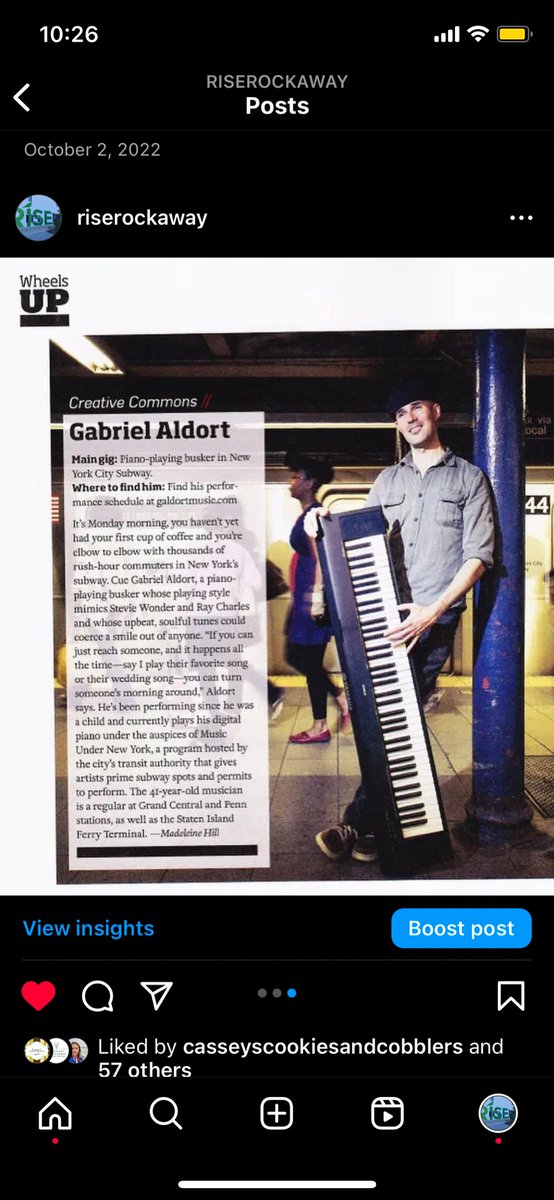 Musician Spotlight of the week: Gabriel Aldort! 🎹 

Come out tomorrow for some amazing piano and soulful tunes - Aldort’s style mimics that of Stevie Wonder and Ray Charles. His upbeat tunes can put a smile on anyone’s face! 

See you there - 10am to 1pm.