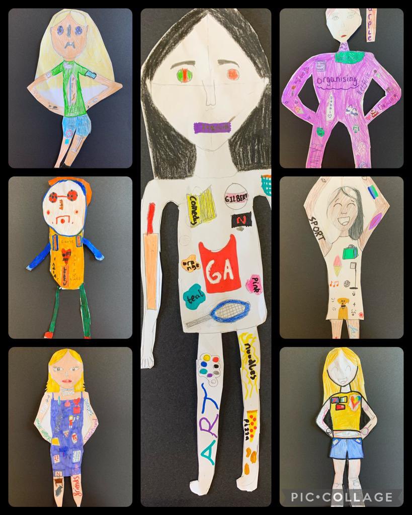 StmikesPrep's tweet image. Year 6 have developed memes based on the theme of  ‘Identity’ this week linking art and technology #AccessAllArts #SkyArts