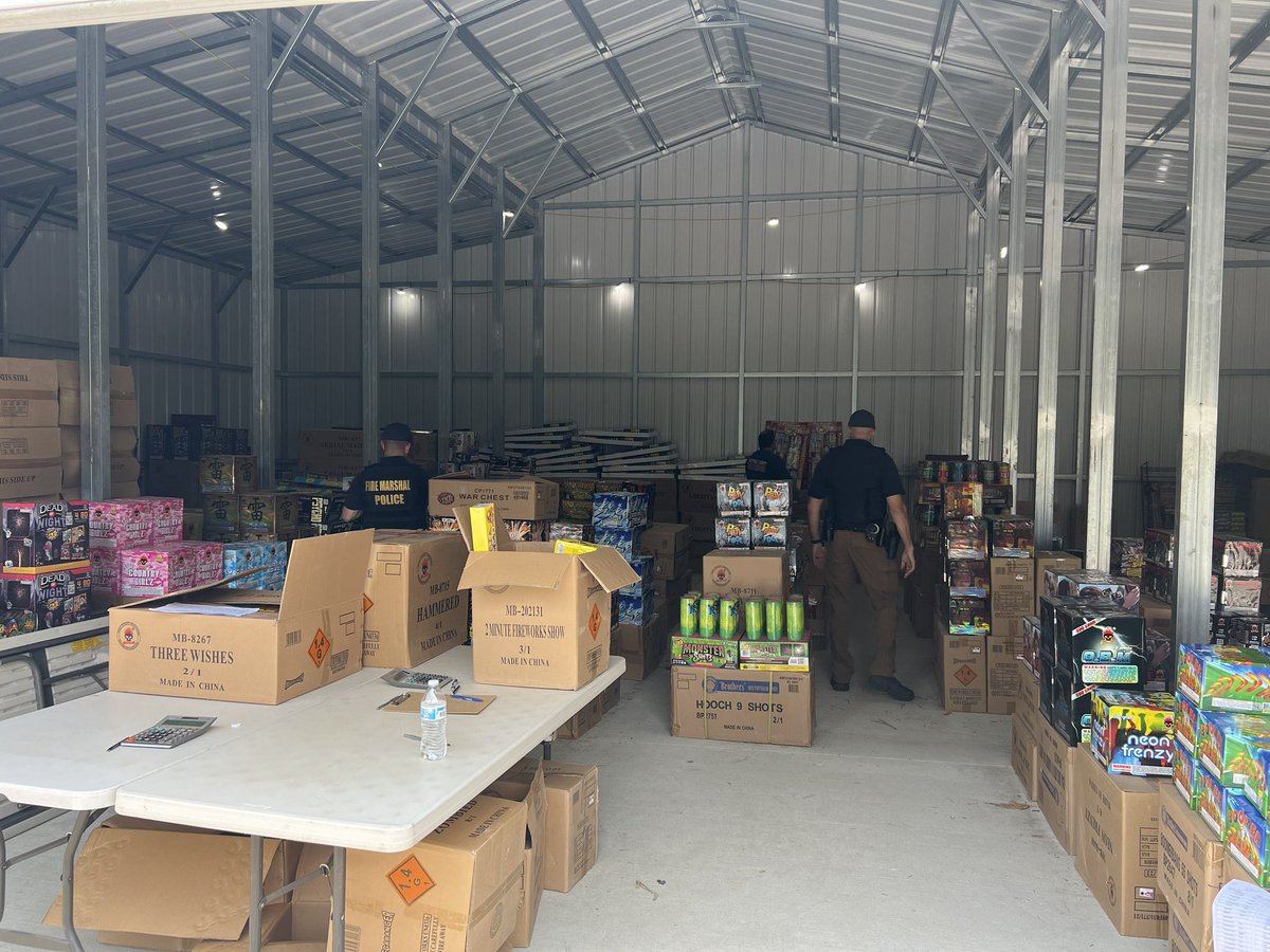 staffcofire's tweet image. NEWS RELEASE: Fire Marshal’s Office Makes Largest Seizure of Illegal Fireworks in Department History 

facebook.com/10006454222612…
