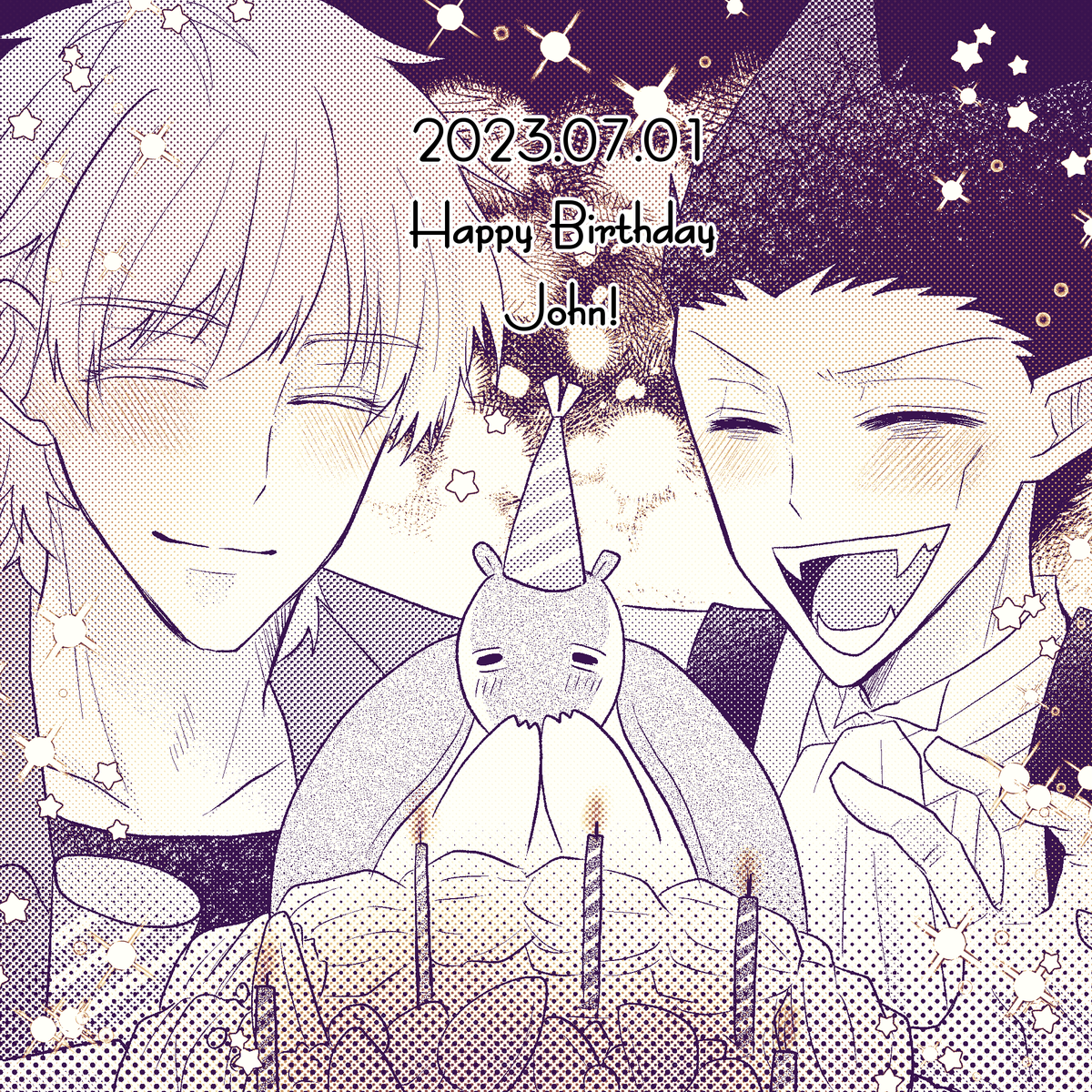 Yupiru0_0's tweet photo. ジョンお誕生日おめでとう🎉 https://t.co/psVheDaV9K