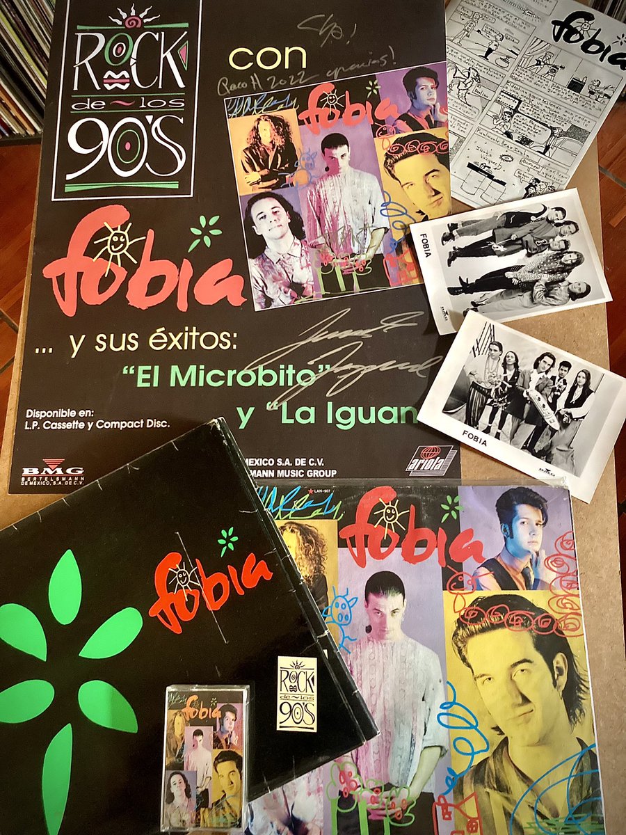 33 años del lanzamiento de su primer disco “Fobia” #fobia <a href="/fobiamx/">Fobia</a> <a href="/huidobropacorro/">Tezcatlipaco</a> <a href="/leodelozanne/">Leonardo de Lozanne</a> <a href="/eltalcha/">Cha!</a> @alongtheriverun #gabrielkuri