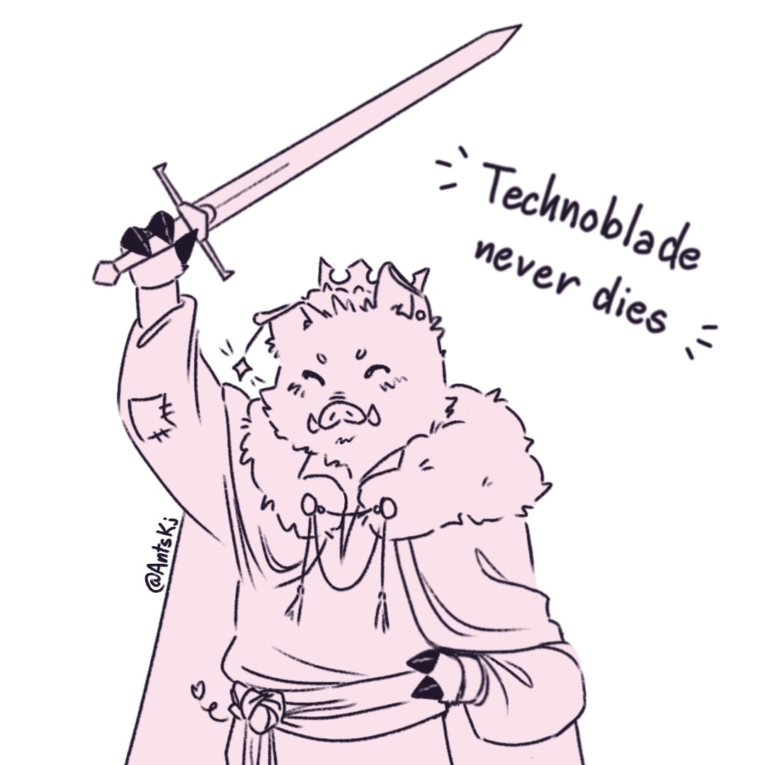 AntsKj's tweet photo. [ #TechnobladeNeverDies #Technofanart ] https://t.co/fQM9Rj9OHO