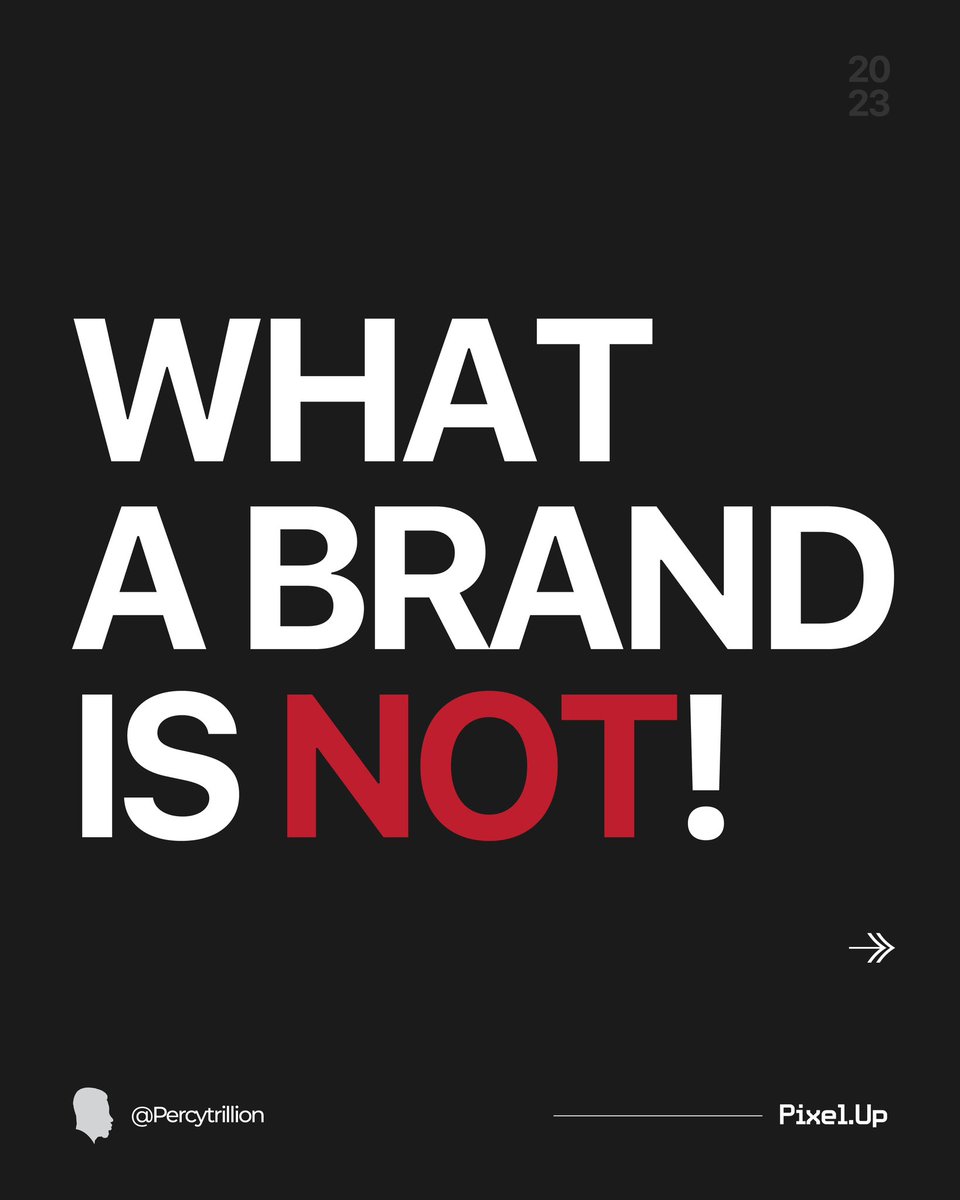 percytrillion's tweet photo. Everyone talks about branding, but what is it NOT? What branding is NOT is just as important as what it is.
#branding #brandbuilding #marketing #business #entrepreneurship #smallbusiness #whatbrandingisnot
#brandingmistakes #brandingmyths #branding101 #percytrillion #pixelup https://t.co/U3PxHh1CPt