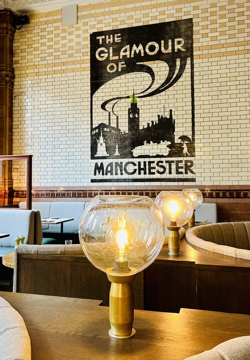 A Glamour of Manchester in the Glamour of Manchester.. #TheRefuge #KimptonClockTowerHotel