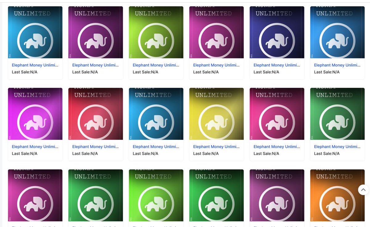 Crypto_Stu22's tweet image. #ElephantMoney launching their unlimited NFTs at 5pm EST today only at elephant.money

Mint and stake your NFT for your perpetual share of the mammoth elephant treasury.

First 10k NFTs only 1 BNB each.
#bscgem #NFT #NFTCommunity #BNB #BNBChain