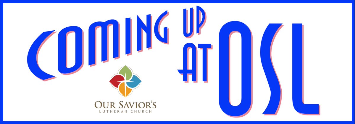 Coming up at OSL
conta.cc/3pmuQZz