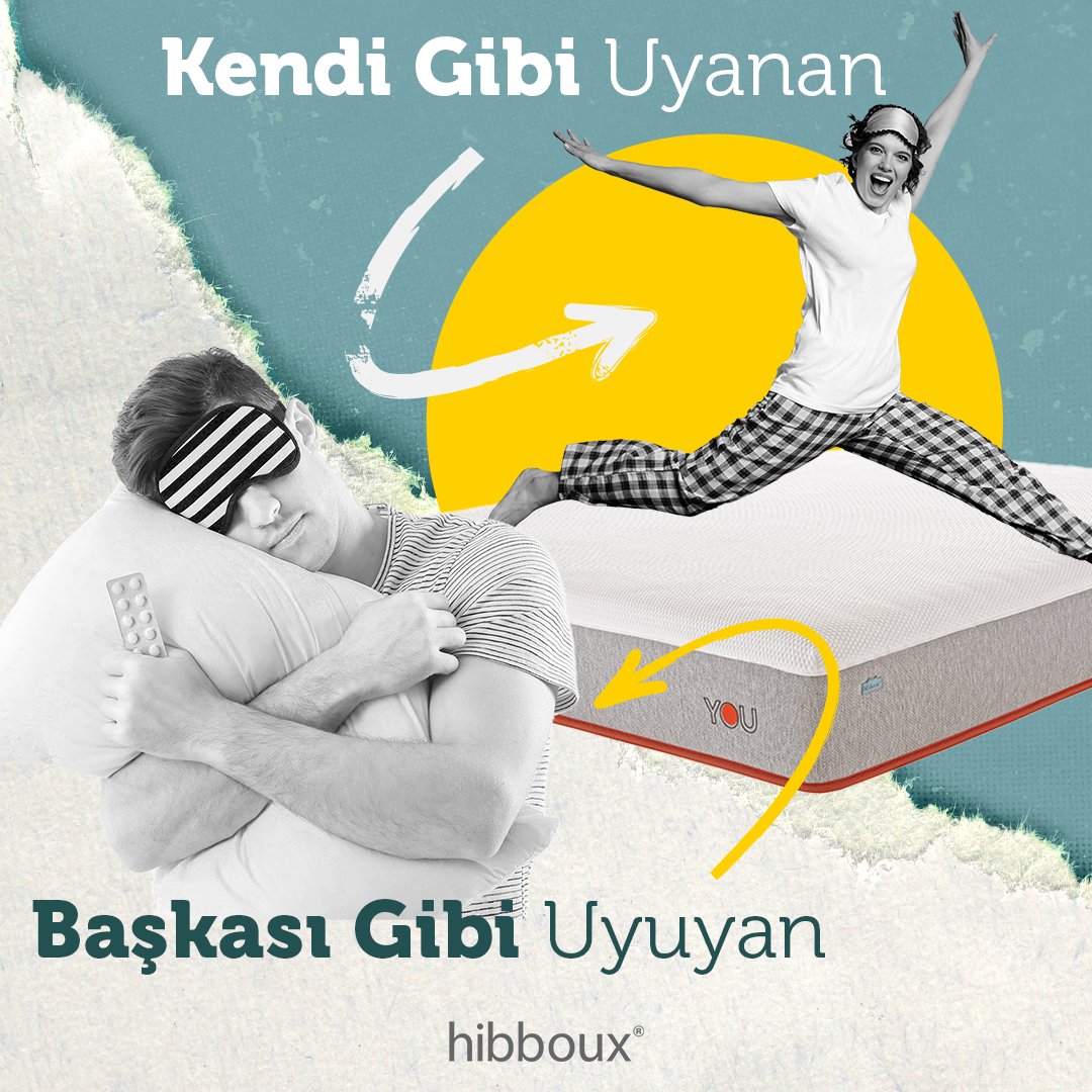 hibboux's tweet photo. Başkası gibi uyuyanlardan olma kendin gibi uyan! 😎
Kendi tercihlerine göre belirleyebiledeğin YOU Yatak ile mis gibi uykular seni bekliyor. 💤 https://t.co/cRg70PB4nt