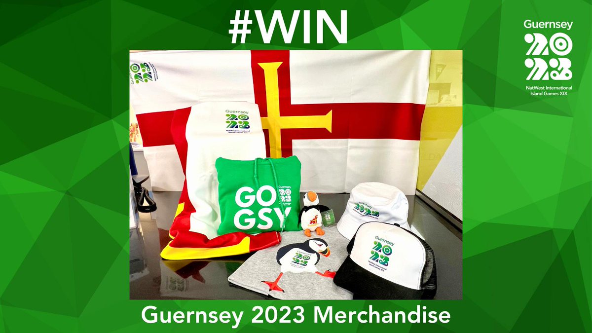 Your chance to win a bundle of official Guernsey2023 merchandise 🇬🇬
All you have to do is:

🗣️ Like and retweet this post
😍 Like our page
👫 Tell us in the comments who would look good in the merchandise

The winner will be announced on Friday 7 July

#competition #win #giveaway
