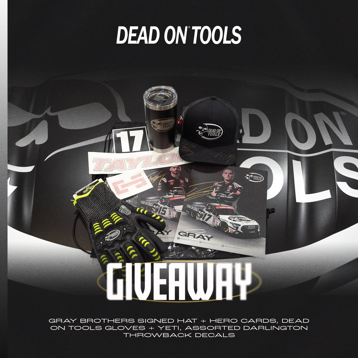 Want to win some @DeadOnTools swag!? Now’s your chance. 👇 To Enter: 1️⃣ Like & RT 2️⃣ Must follow @DeadOnTools on Twitter and IG Winner will be selected Monday at 3pm ET! #MadeToLiveOutLoud