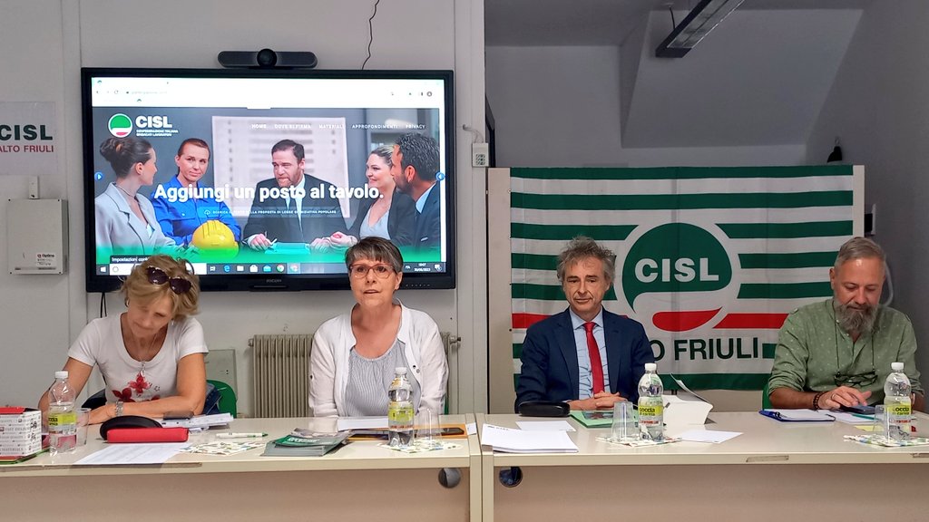 AST_CISL_AF's tweet photo. #30giugno la #CISL #AltoFriuli si è riunita sulla proposta di legge di iniziativa popolare ✍️promossa dalla @CislNazionale

Delegati e Referenti delle Federazioni hanno contribuito sull'importante tema della #partecipazione 👷🏻‍♂️👩🏽‍⚕️👩🏿‍🏭

#unpostoaltavolo https://t.co/cpAUUtS5uK