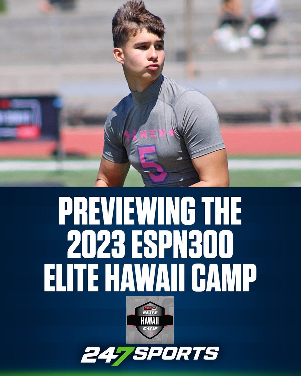 A look at some of the expected participants for this weekend’s ESPN300 Elite Hawaii Camp in Maui, headlined by the three top-rated prospects in the 2025 class: 247sports.com/Article/2023-E…