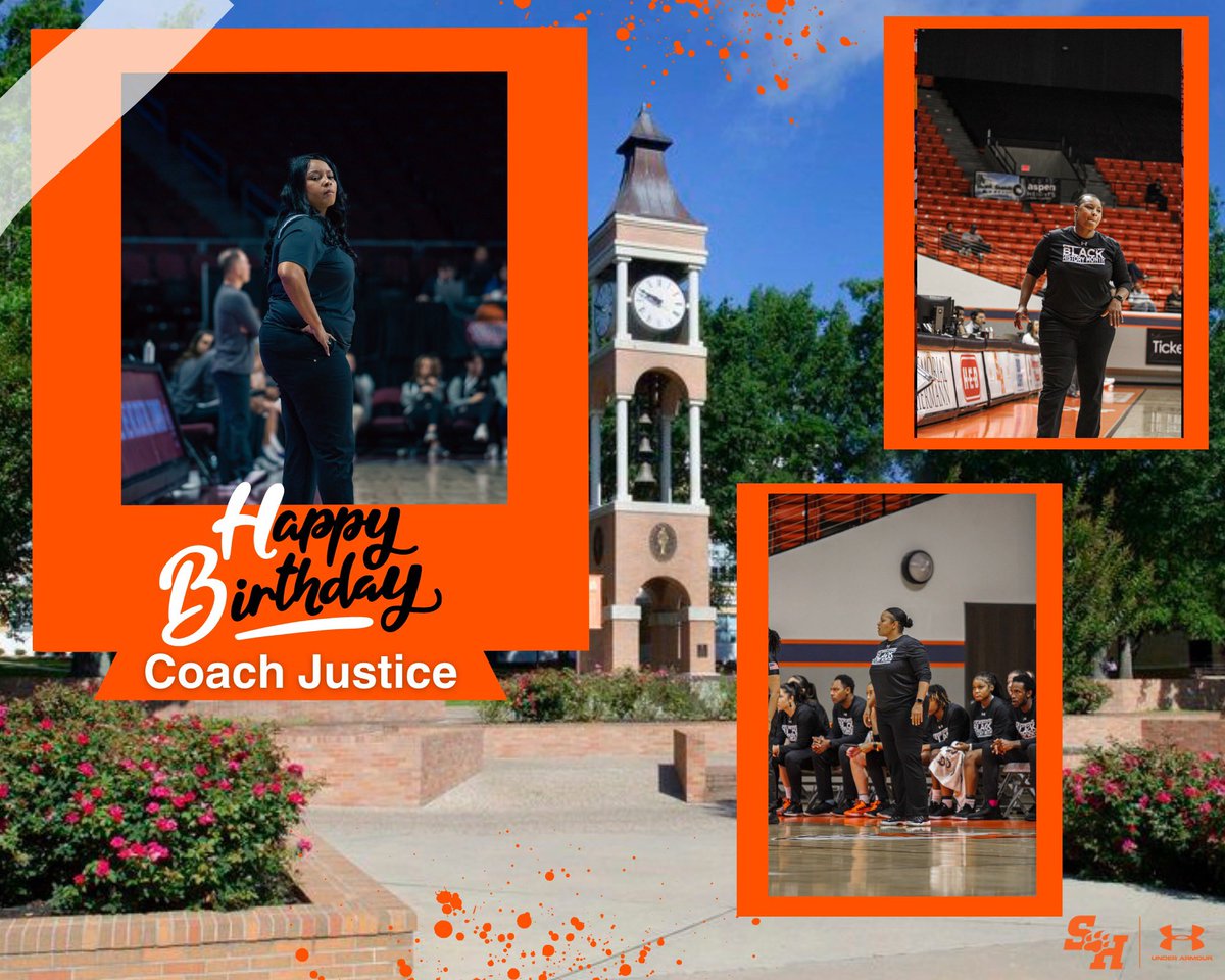 Bearkats_WBB's tweet photo. Join us in wishing our Head Coach a Happy Birthday! @CoachJustice10  #Bosslady #EatEmUpKats #WinTheDay https://t.co/ip88bjaMjC