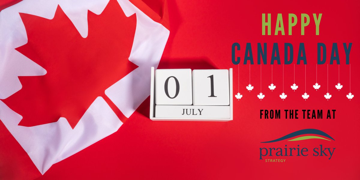 _PrairieSky's tweet photo. Happy Canada Day from Prairie Sky Strategy! https://t.co/YI5IHrFgzy