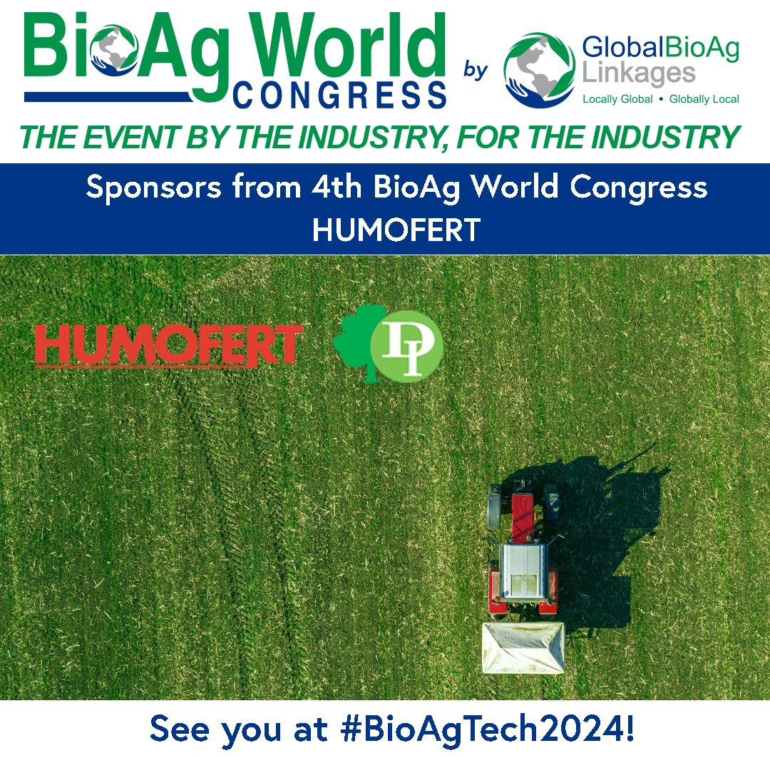 👨‍🌾 @HUMOFERT_SA, a Greek producer of fertilizers and biostimulants, has greatly developed its exports to several places of the world, including Europe, Middle East and Eastern Asia

Thank you for your input and knowledge during #BAW2023!

#BioAgTech2024 ✈ my.mtr.cool/kmkfoucvan