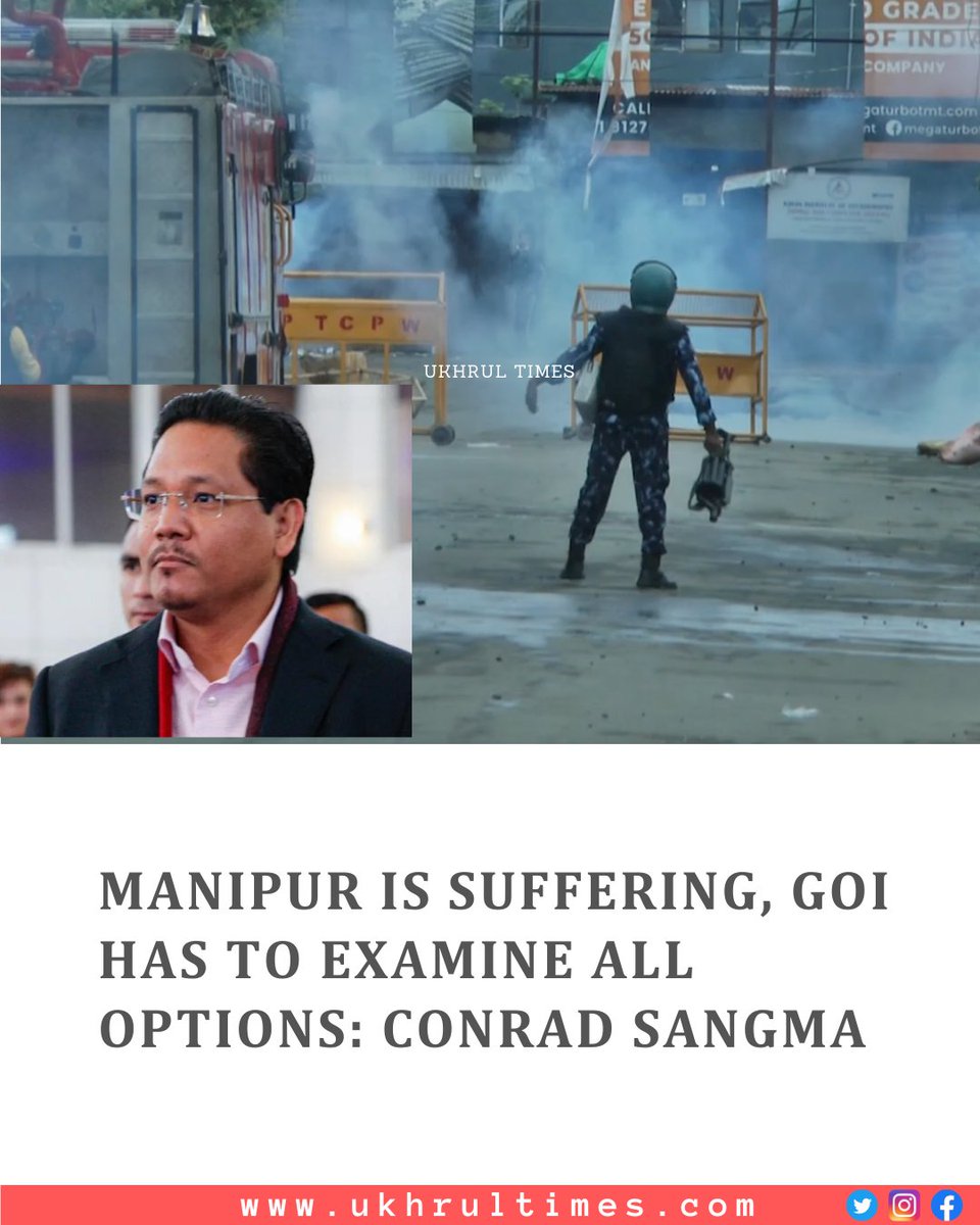 #Meghalaya: Stating that every decision will have its own repercussions and its own impact, #ConradSangma said, 'Hence, how you would further handle the situation of that particular decision is something that has to be seen holistically and hence it would be very complicated to…