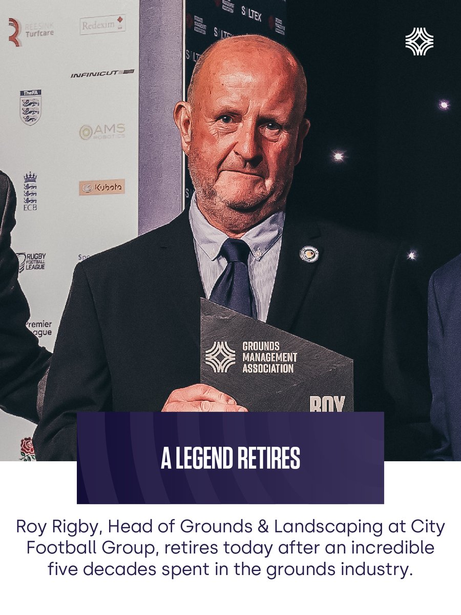 Today, an industry legend retires 🙌

Wishing all the very best for the future to GMA Hall of Famer, <a href="/RoyRIgby1/">Roy Rigby</a> 🌟