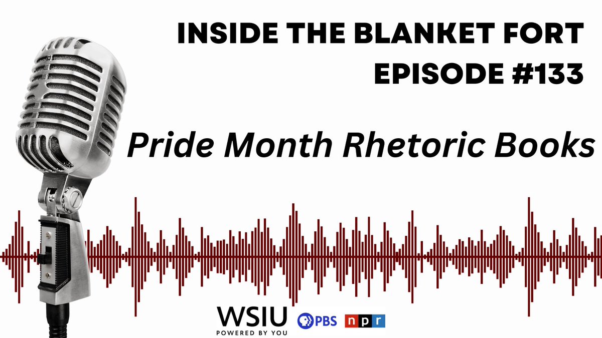 This week, we’re wrapping up our Pride Month series with a dive into two of our LGBTQ+ rhetoric books: RETROACTIVISM IN THE LESBIAN ARCHIVES and FASHIONING LIVES.

wsiu.org/podcast/inside…

#insidetheblanketfort #podcast #radioshow #radio #pridemonth #rhetoric #rhetcomp