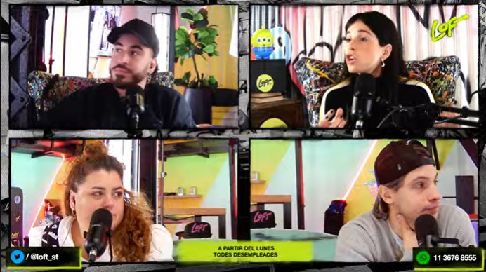 teleavisador's tweet photo. Hoy finaliza #LoftStream, el streaming de Cande Molfese y Gastón Soffritti 💻📲

Es el primer levantamiento de los nuevos lanzamientos en las plataformas por bajas vistas. https://t.co/ydJptdhqoq