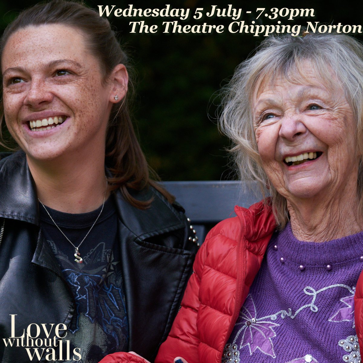 Next up on the #LoveWithoutWalls Q&A tour is @ChippyTheatre on 5 July at 7.30pm

Our writer, director @GullJane & @KNewmanProducer will be ready to answer all your questions about our the making of Love Without Walls

🎟️chippingnortontheatre.com/whats-on/love-…

#ChippingNorton #Oxfordshire