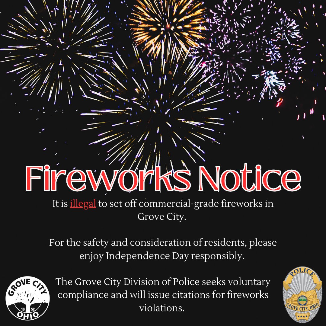Grove City Police tweet media