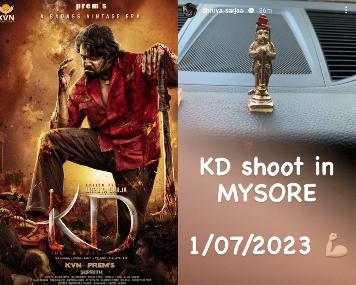 #KDthedevil  shooting 
 will start in Mysore From tomorrow..✅🥳

#sandalwoodfilmsupdate