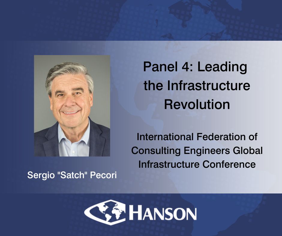 In September, we're heading to #Singapore! #Hanson's Chairman and CEO Sergio "Satch" Pecori will participate in a panel at the <a href="/FIDIC/">FIDIC</a> Global #Infrastructure Conference. Satch will highlight the Springfield Rail Improvements Project during the session. loom.ly/dHCsxDk
