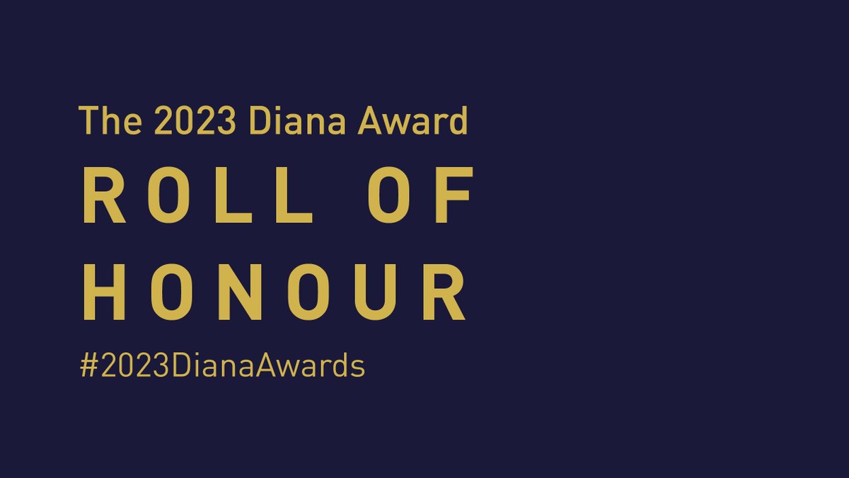 DianaAward's tweet photo. Wow, what a ceremony!

Huge congratulations again to our Diana Award recipients, we’ve been so inspired by your stories – you really are changing the world 🙌

To read more of the stories of the #2023DianaAward recipients, visit our 2023 roll of honour! 👉 https://t.co/ARReNUhXgi https://t.co/3w7e61tuzC