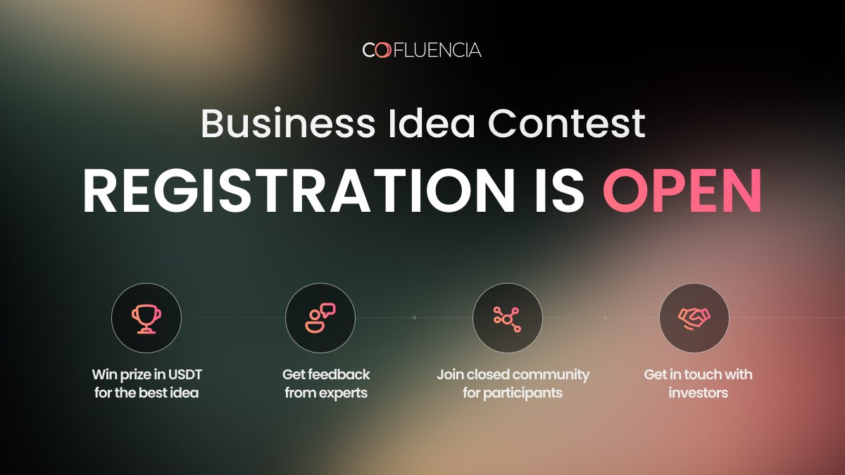 Cofluencia's tweet photo. 📣 Join the Business Idea Contest and Win Big! 🔥
🎉 Exciting news! Registration for the Idea Competition is now open! This thread will guide you through all the important information. ⬇️
#Cofluencia #IdeaContest #InnovationUnleashed https://t.co/jR7I8Uspda