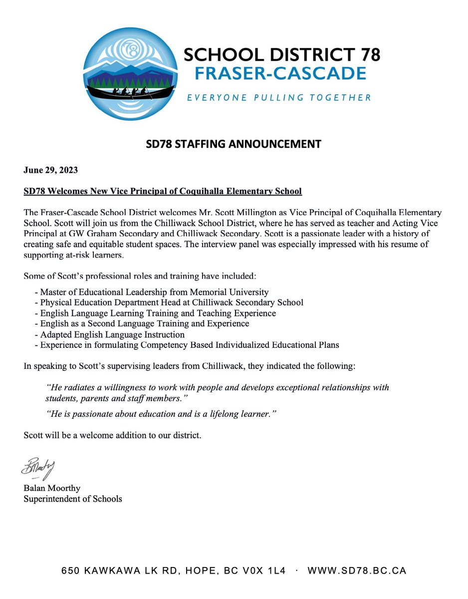 Coquihalla School tweet media