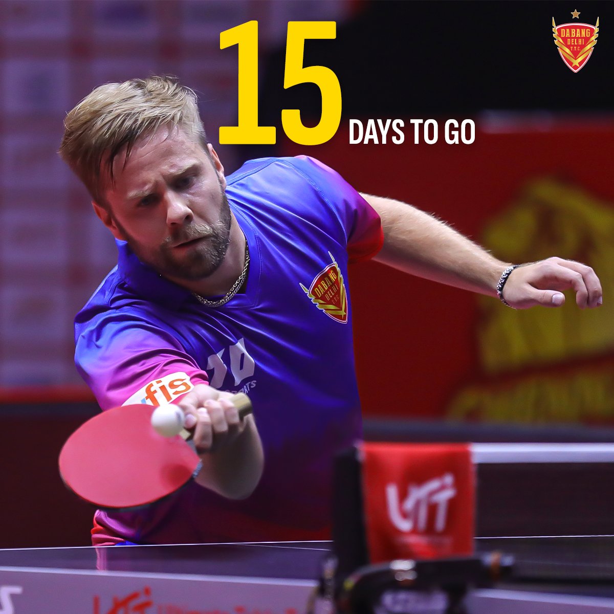 Days are flying by...🤩🗓️

#DabangDelhiTTC #DDTTC #UltimateTableTennis