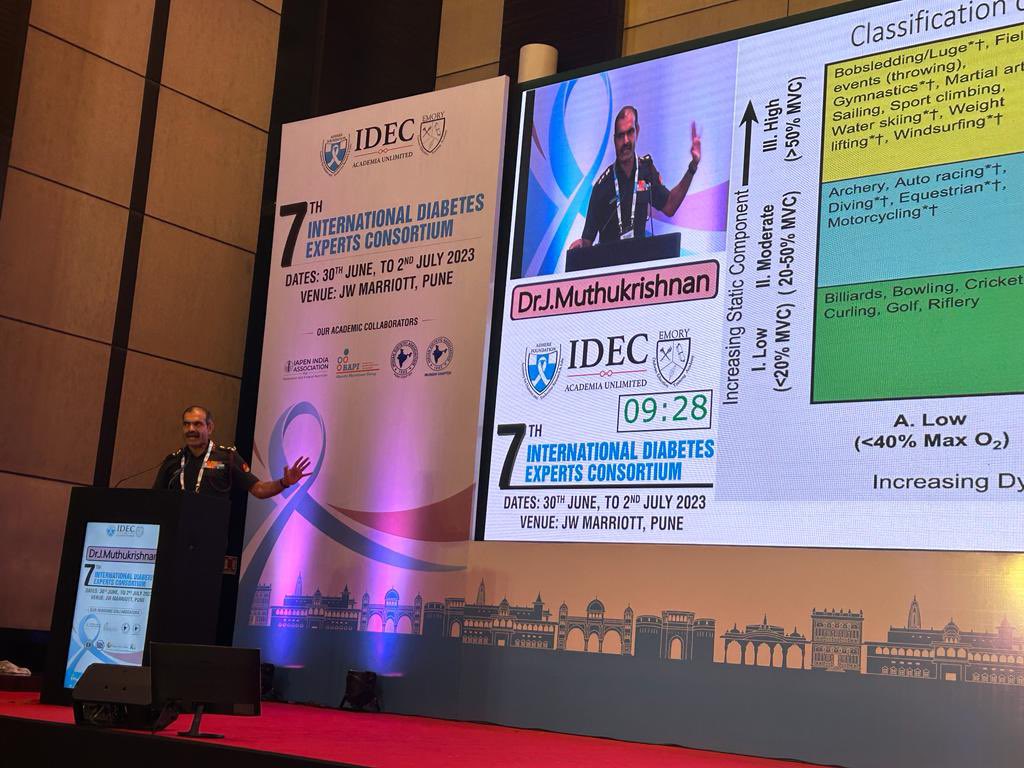 jmuthukrishnan's tweet photo. It’s a first to have three Marathoner-Docs in an expert panel on “Exercise in Diabetes”, What better example of to #RuntheTalk
The passion for the subject was evident when it flowed from those who practice. Exercise has got to find it’s due place!
@docchennai @DrRuchaMehta1 https://t.co/51Z5wYPyEI