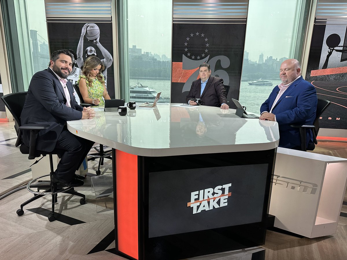 Chris Carlin on Twitter "Right now — FirstTake on espn"