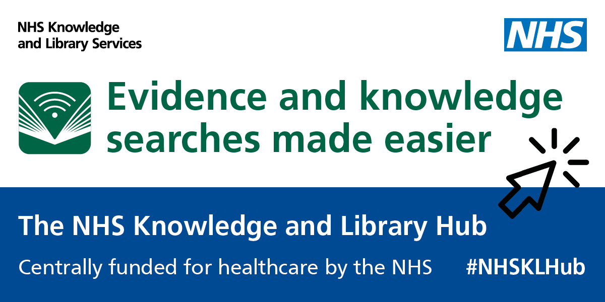 NHS Knowledge for Healthcare tweet media
