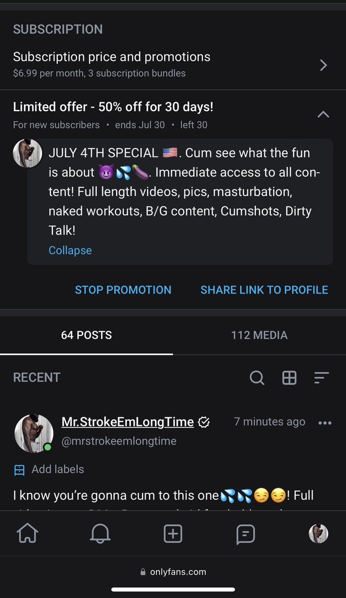 MrStrokeEmLong1's tweet photo. 50% off special!! https://t.co/ijAmE9NP98 https://t.co/tOZRtRfz0p