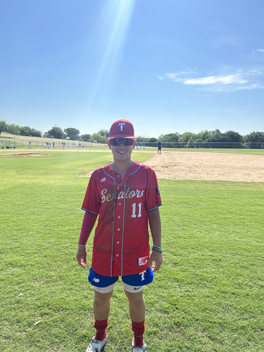 ✭Five Tool Texas✭ (@fivetooltexas) on Twitter photo F: @tx_senators 18U 4, Dallas Tigers UpperClass Cecil 3
PoG: <a href="/matty_v_22/">Matthew Villanueva</a>: 2-3, 2B, 2R F: @tx_senators 18U 4, Dallas Tigers UpperClass Cecil 3
PoG: <a href="/matty_v_22/">Matthew Villanueva</a>: 2-3, 2B, 2R