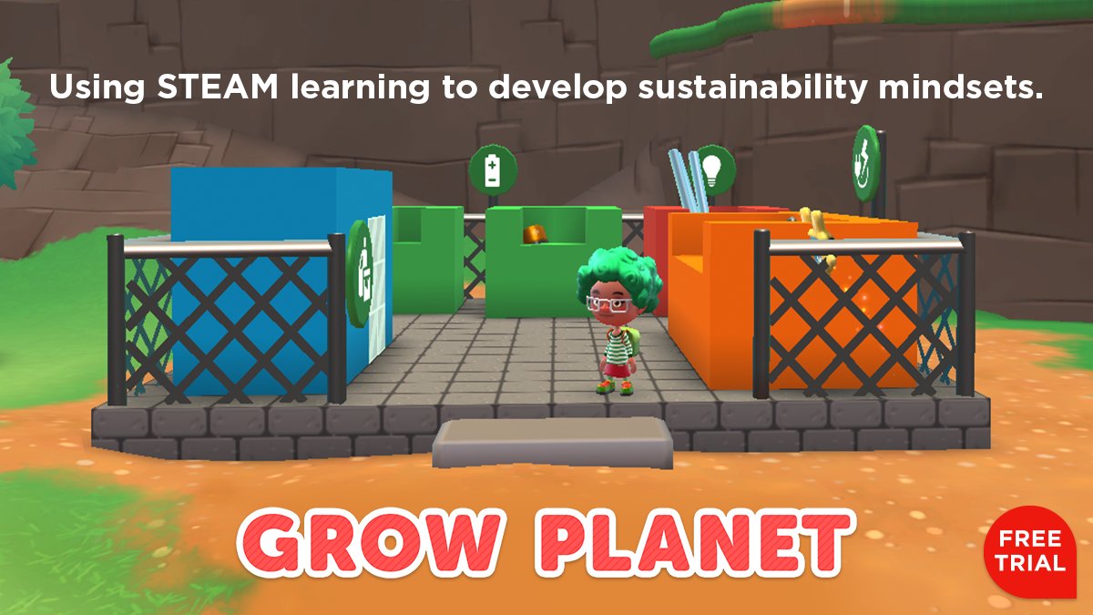 Ready to empower the next generation of sustainability superheroes? This game-changing app combines STEAM learning with a focus on developing sustainability mindsets! Let's equip kids with the knowledge &amp; skills to create a brighter, greener future!
#STEAMeducation #edtech