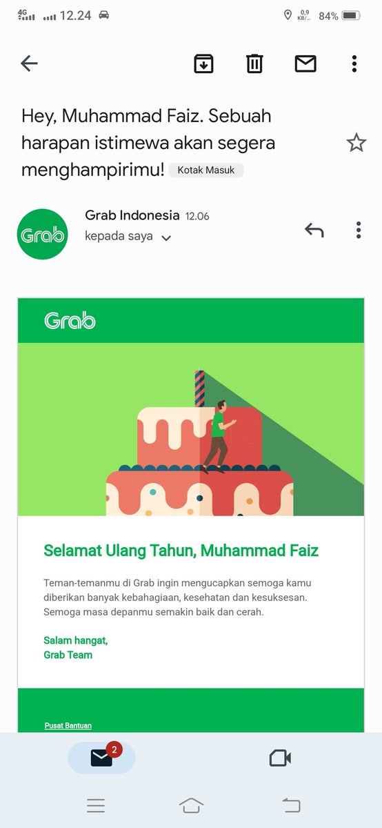 muhammadfaiiz_'s tweet photo. Terima kasih juga saya ucapkan kepada, Paman @GrabID
Alhamdulillah masih ada rezeki tambahan buat jajan. https://t.co/EbwwGRDOTC